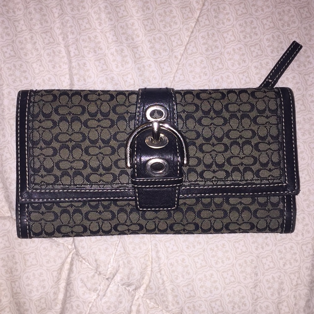 Coach envelope wallet